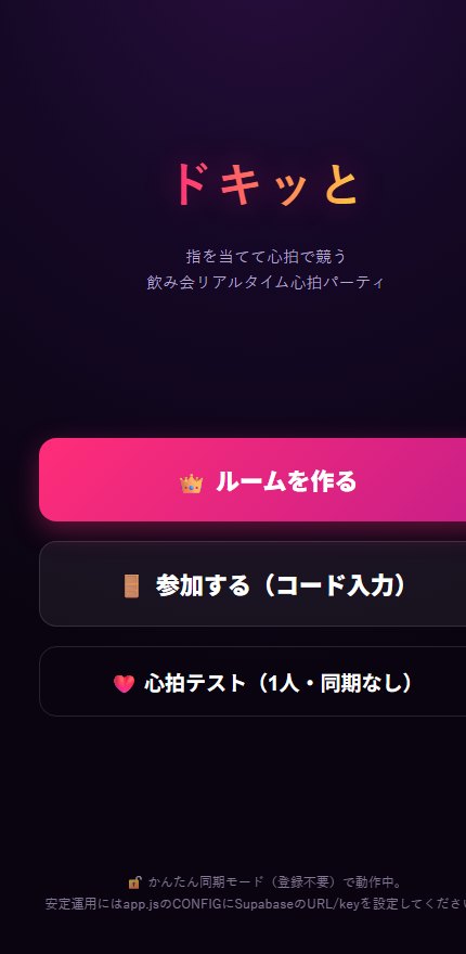 心拍計測パーティゲーム